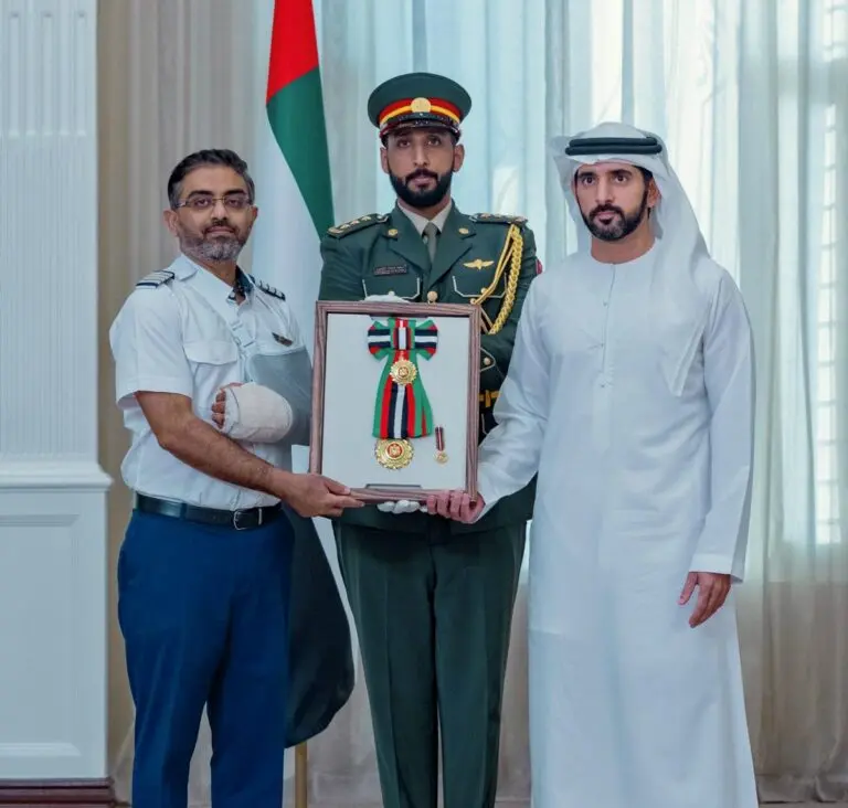Captain Smit Machchhar Conferred Prestigious Civilian Honour By The UAE
