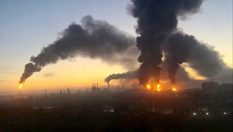 Ukraine Strikes Russian Oil Facility After Two Week Lull
