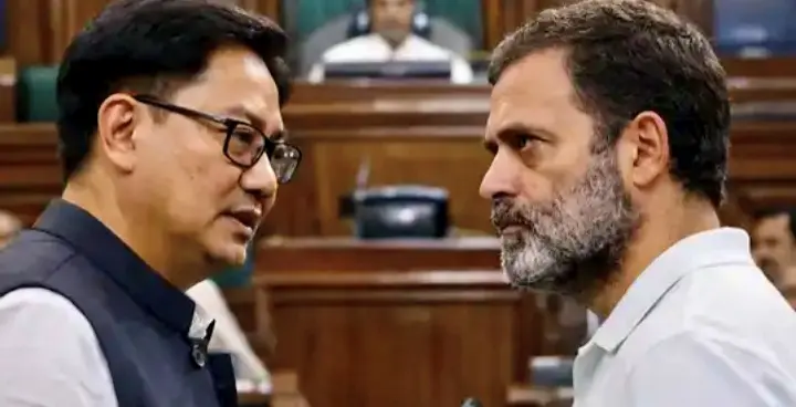 Rijiju Posts Five Posers For Congress To Answer