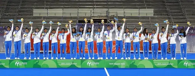 India women hockey gold