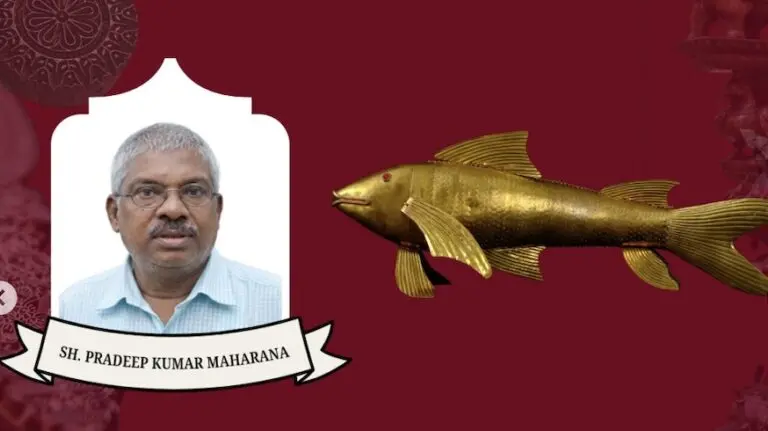 Odisha Artisan Wins National Handicraft Award For Rare Flexible Brass Fish Craft