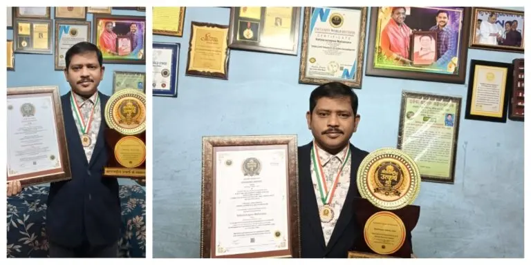 Odisha Sand Artist Satyanarayan Maharana Earns International Honour