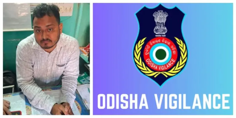 Odisha Vigilance Nabs Revenue Inspector While Taking Bribe