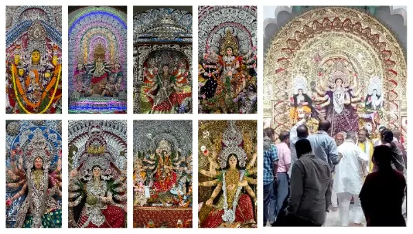 Kataka Durga Puja: A Bold New Brass Statement Amid Grand Parade Of Silver Filigree