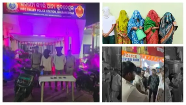 Dussehra Crackdown In Bhubaneswar: BTech Students, 4 Women Among 7 Arrested, Banjara Gang Busted