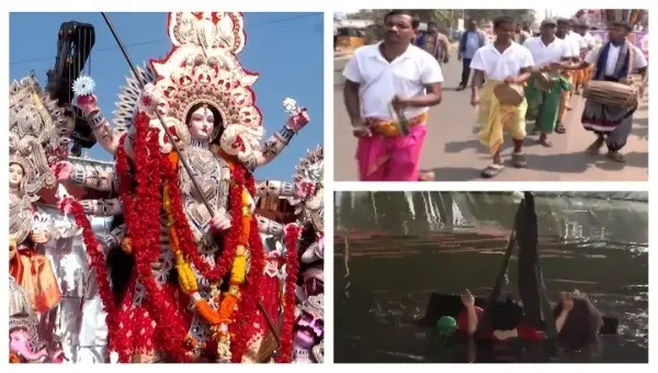 Traditional Beats Take Center Stage As Kataka Bids Farewell To Goddess Durga