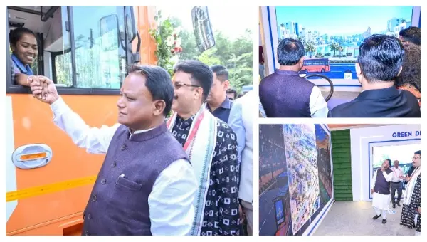 Odisha CM Mohan Majhi Inaugurates National Urban Conclave 2026, Flags Off 26 E-Buses