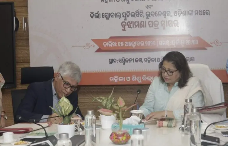 Odisha Govt, BGU Pact Echoes Raja Spirit For Adolescent Empowerment