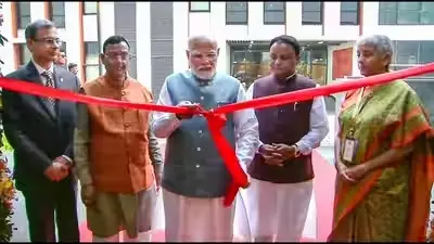 Modi inaugurates RBI data centre -Bhubaneswar (1)