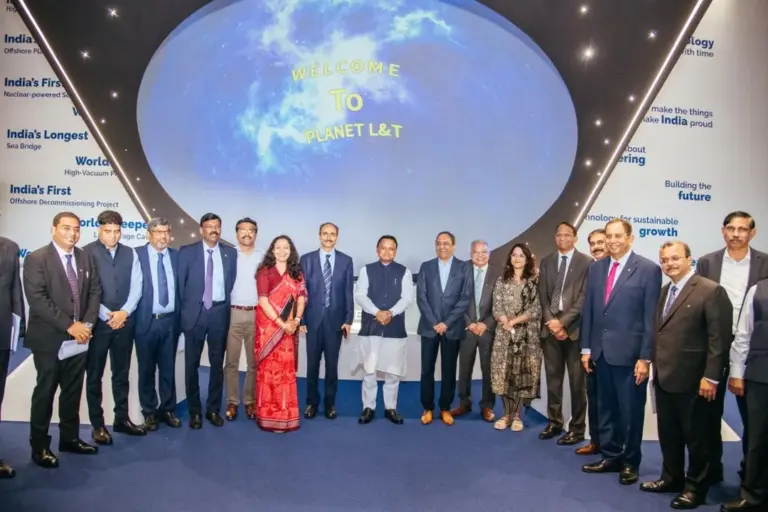 Mohan Majhi at L & T