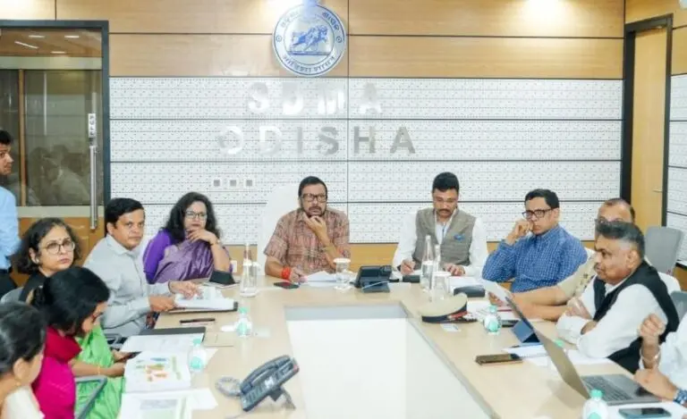 Odisha meeting for cyclone