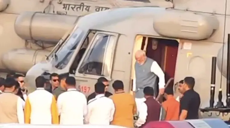 PM Modi, Nirmala Sitharaman Arrive In Odisha For RBI Data Hub Inauguration
