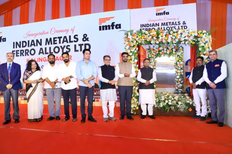 Built In Record 15 Months: IMFA’s New Kalinganagar Greenfield Plant Starts Operations