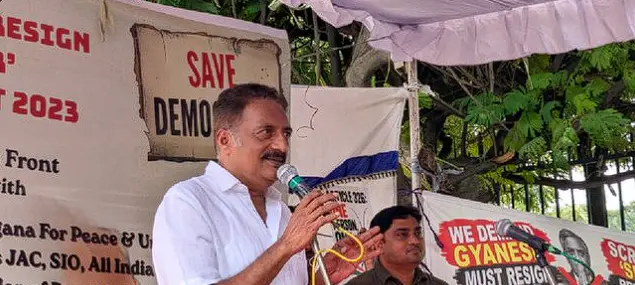 After ‘Ganesh Visarjan’, Gyanesh Kumar ‘Visarjan’ Remains: Prakash Raj Targets CEC