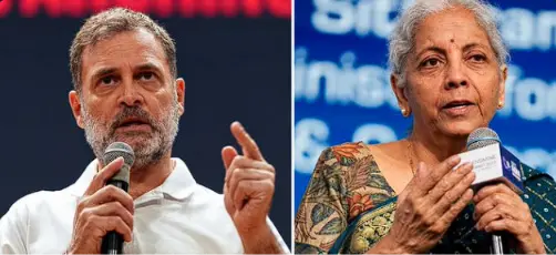 Tata Sons Dispute Turns Political As Rahul Gandhi And Nirmala Sitharaman Trade Sharp Barbs