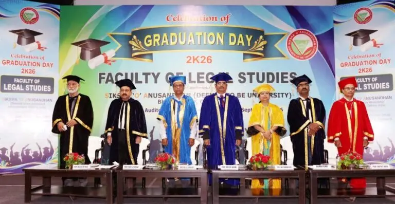 SOA law faculty graduation ceremony