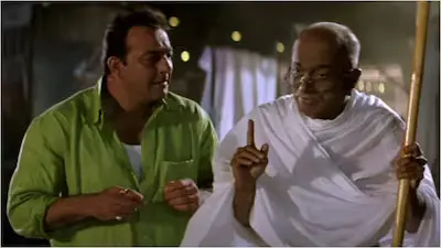 Sanjay Dutt Marks Gandhi Jayanti With Iconic ‘Munna Bhai M.B.B.S.’ Scene