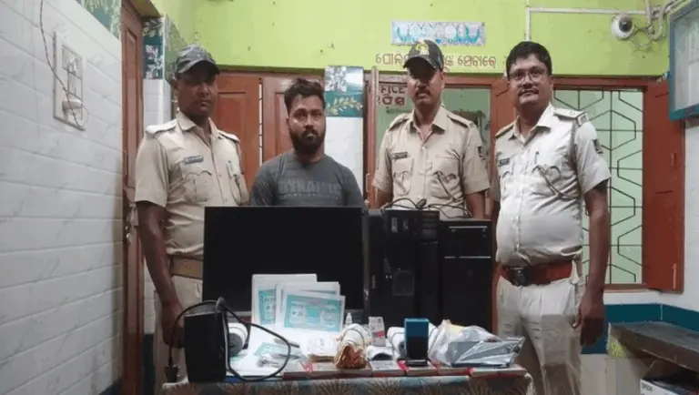 Police Bust Fake RTO Office Near Laxmannath Toll Gate In Odisha, Man From Jharkhand Held