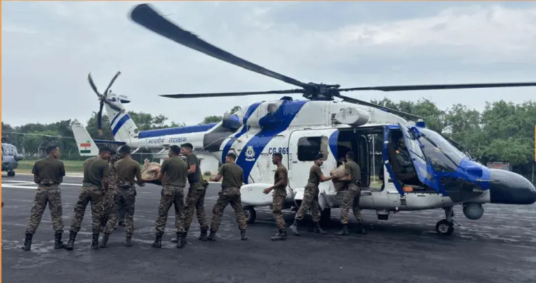 Odisha Launches Airdropping Of Food Packets In Flood-Ravaged Ganjam