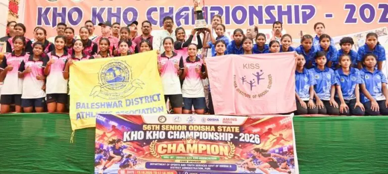 Senior girls kho kho joint champions