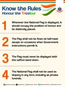 Tricolour use rules