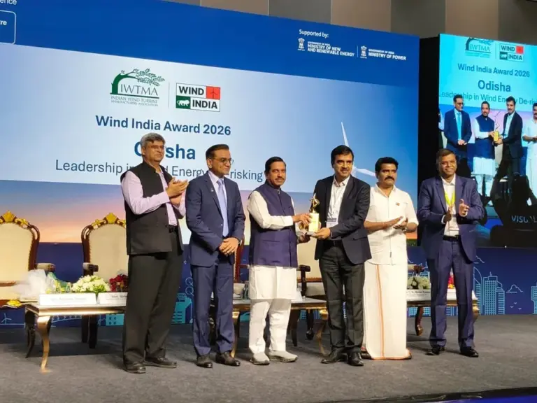 Wind award 2026 for Odisha