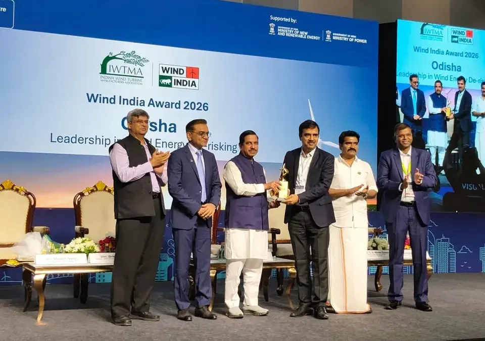 Wind award 2026 for Odisha