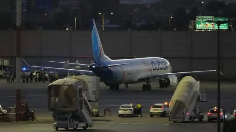 flydubai mid-air attack