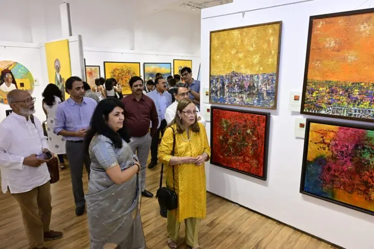 Paintings Of 97-Year-Old Odia Artist On Display At Mumbai’s Famed Jehangir Art Gallery