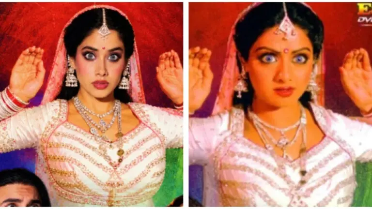 Janhvi Kapoor Recreates Sridevi’s ‘Nagina’ Look For Halloween