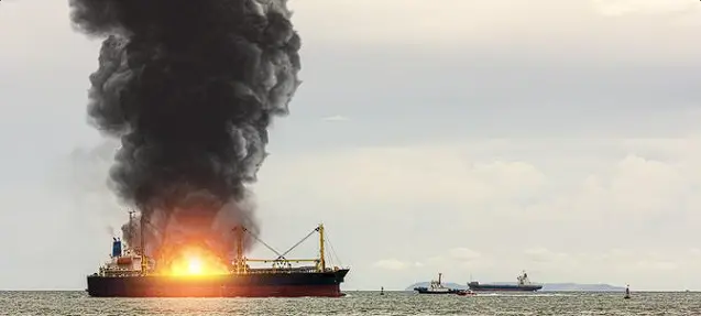 Two Tankers Ablaze Near Romania’s Black Sea Coast; Eight Sailors Missing